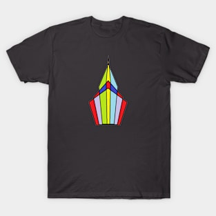 A Colourful Palace - Multi-colour Design T-Shirt